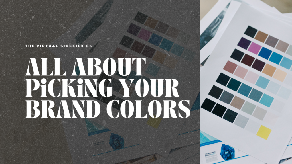 how to pick your brand colors the virtual sidekick co